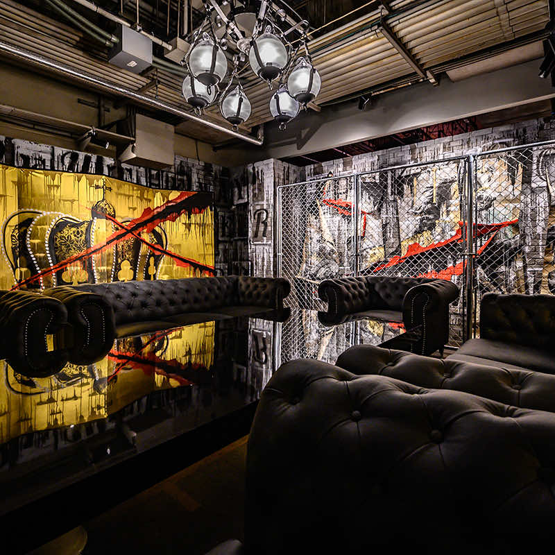 壁面を彩る「ウォールアート(壁面アート)」