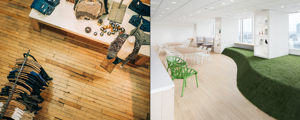 床材の持つ「デザイン的特徴」や「機能性」