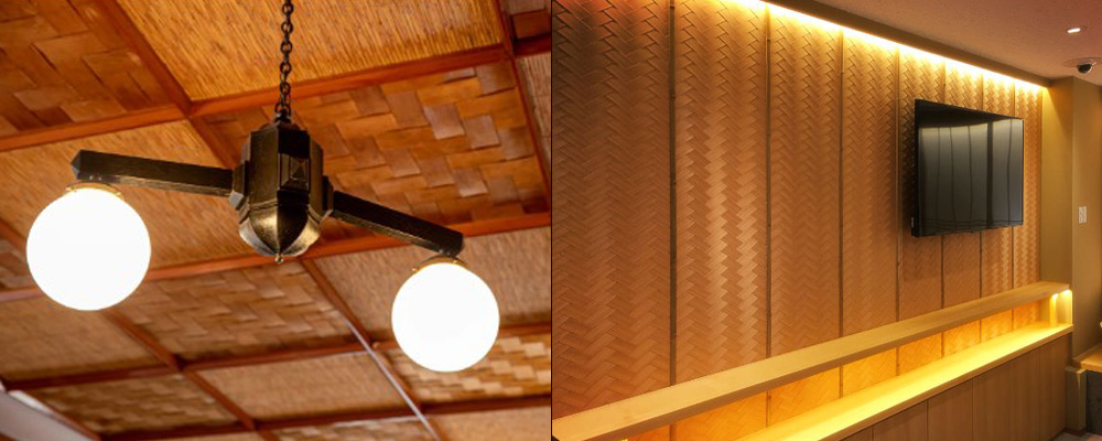 日本が誇る伝統技術を店舗デザインに活かす