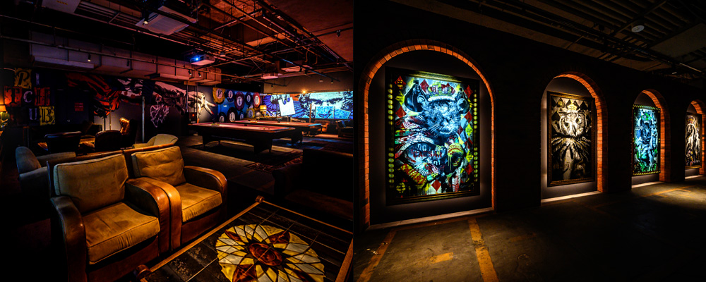 壁面を彩る「ウォールアート(壁面アート)」